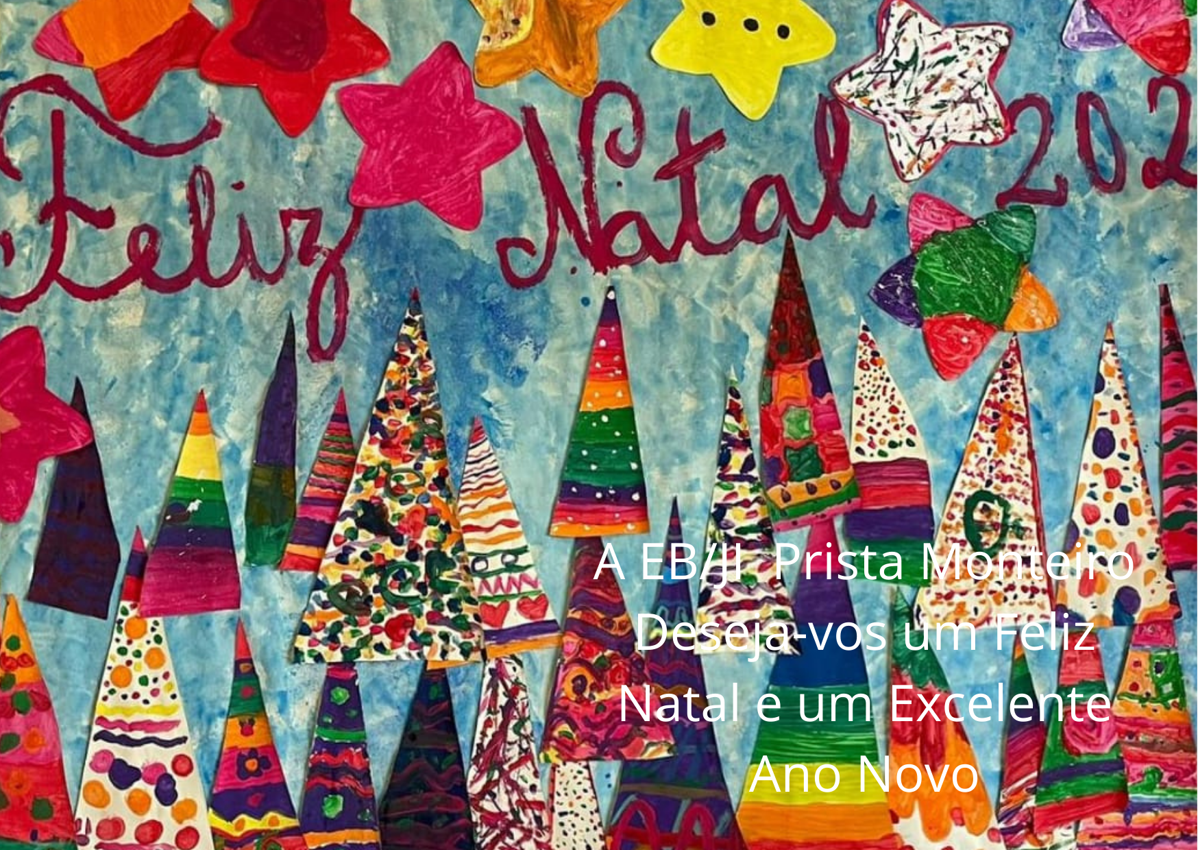Postal de Natal Prista Monteiro